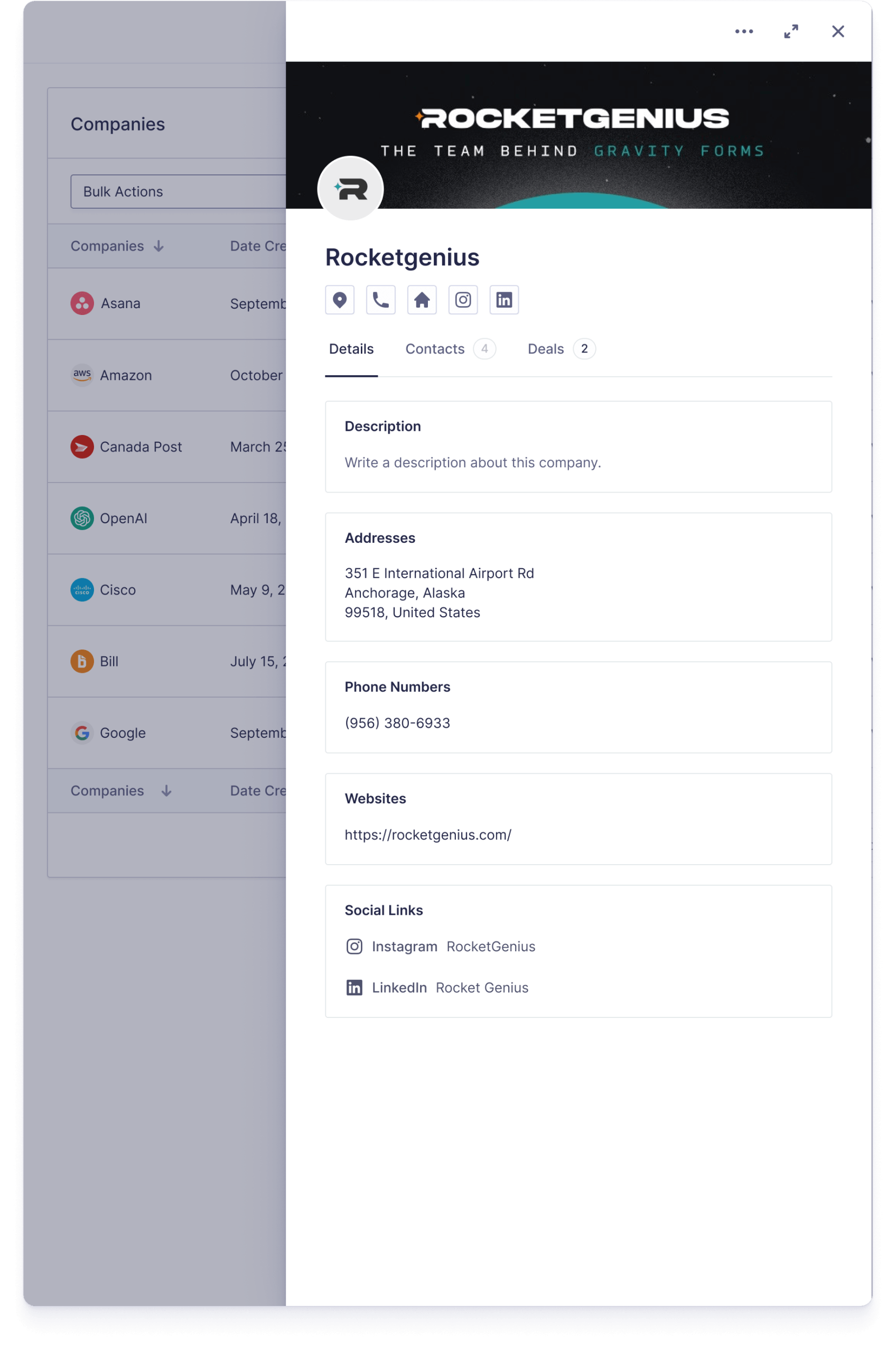 Gravity CRM